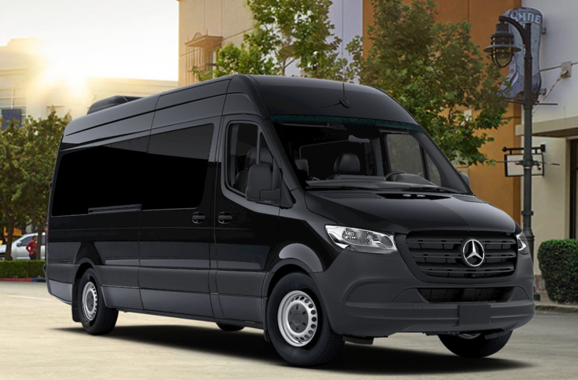 Luxury black van for private transfer in Mt Buller – Comfortable and stylish travel